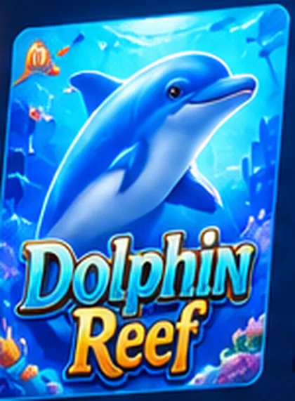 Paparan game Dolphin Reef dalam aplikasi Mega888
